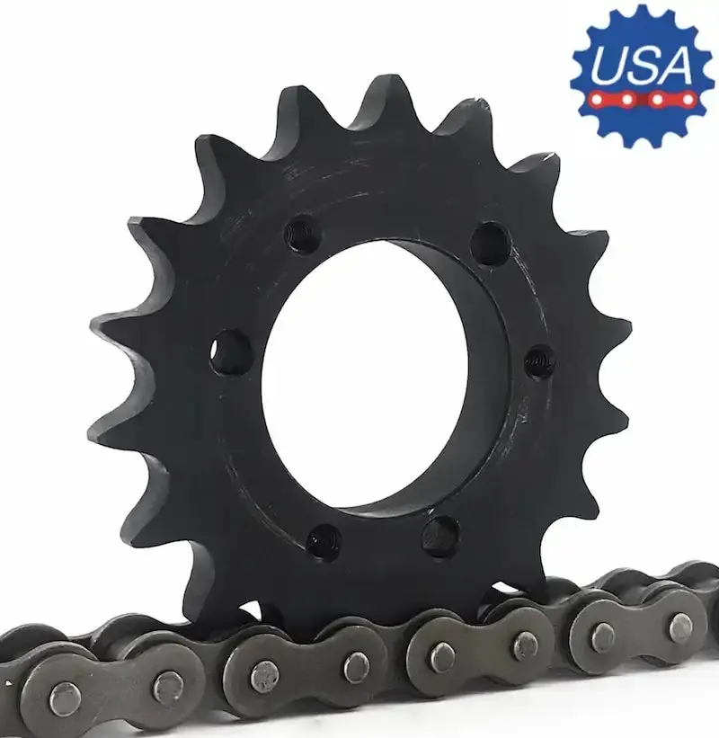 100E19 Quick-Disconnect (Qd) Roller Chain Sprocket 1