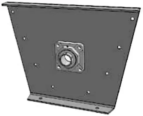 #114 Flared Trough End – 20-Inch Screw Conveyor Component With 3-Inch Babbitt Bearing 1