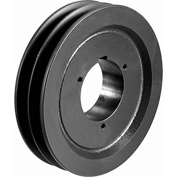2B5V42 V-Belt Sheave – 4.48" Od, 2-Groove B-Section Pulley For Light-Duty Drives 1