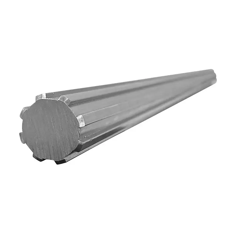 42Mm 8-Spline Stainless Steel Shaft — 304 Ss, 1000Mm Length 1