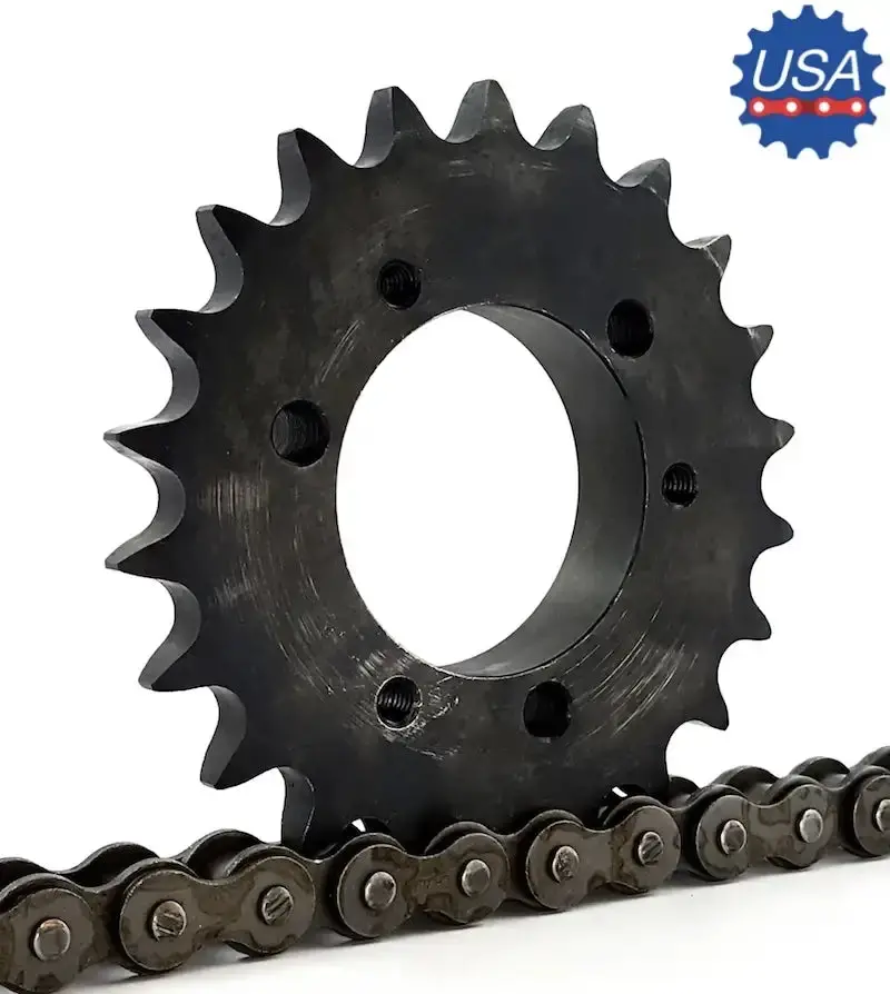 60Sds25 Premium Sprocket – 25 Tooth, Double-Single Design For Ansi #60 Chain 1
