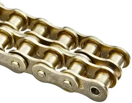 #80-2 Nickel-Plated Double-Pitch Roller Chain 1