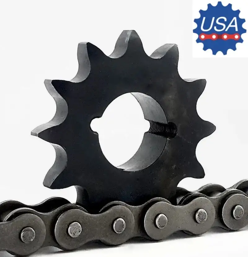 80Btb13 Taper-Bushed Sprocket – Ansi #80 Chain, 13-Tooth, Taper-Lock Mount 1