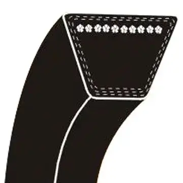A166 V-Belt (4L1680) — A-Section, 168 Inch Length 1