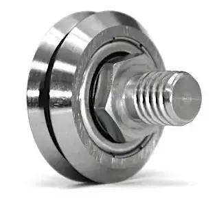 Concentric Swac3X Studded V-Guide Bearing – Thru-Hole Mount 1