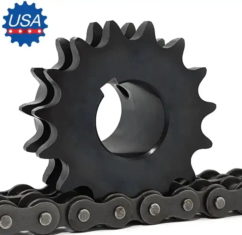 D40Bs15H Steel Sprocket With 1-1/8 Inch Precision-Finished Bore 1
