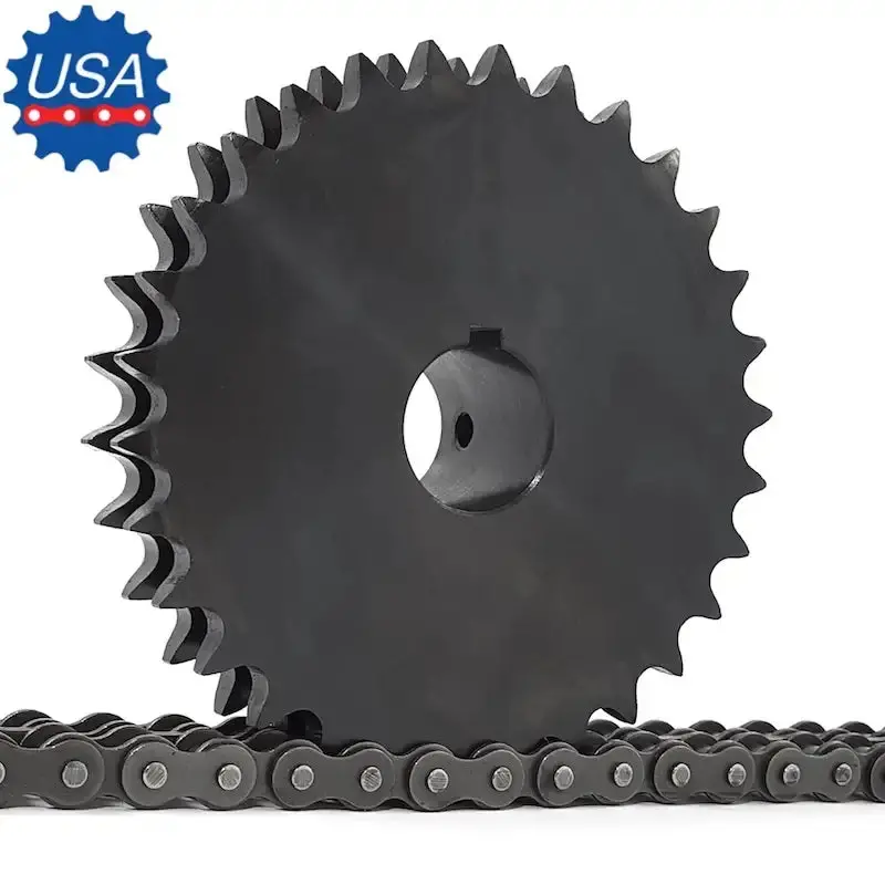D50Bs38 Sprocket Featuring 1-3/16" Finished Bore 1