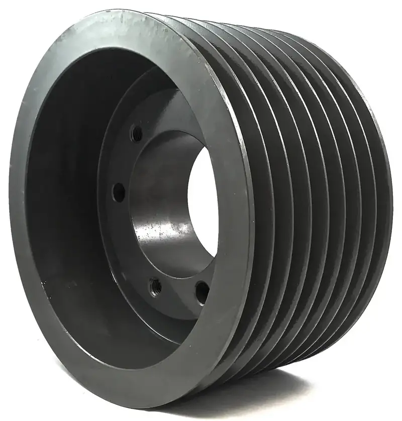 Metric 8Spz200 Eight-Groove Pulley – Spz Section, 200Mm Pitch Diameter 1