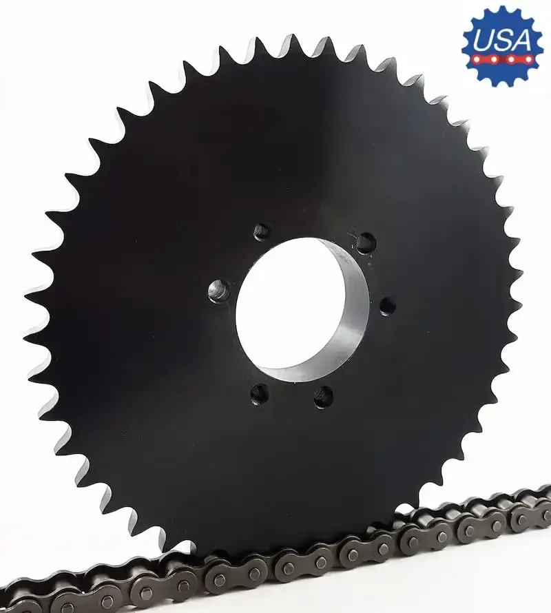 Premium 60Sf47 Heat-Treated Roller Chain Sprocket 1