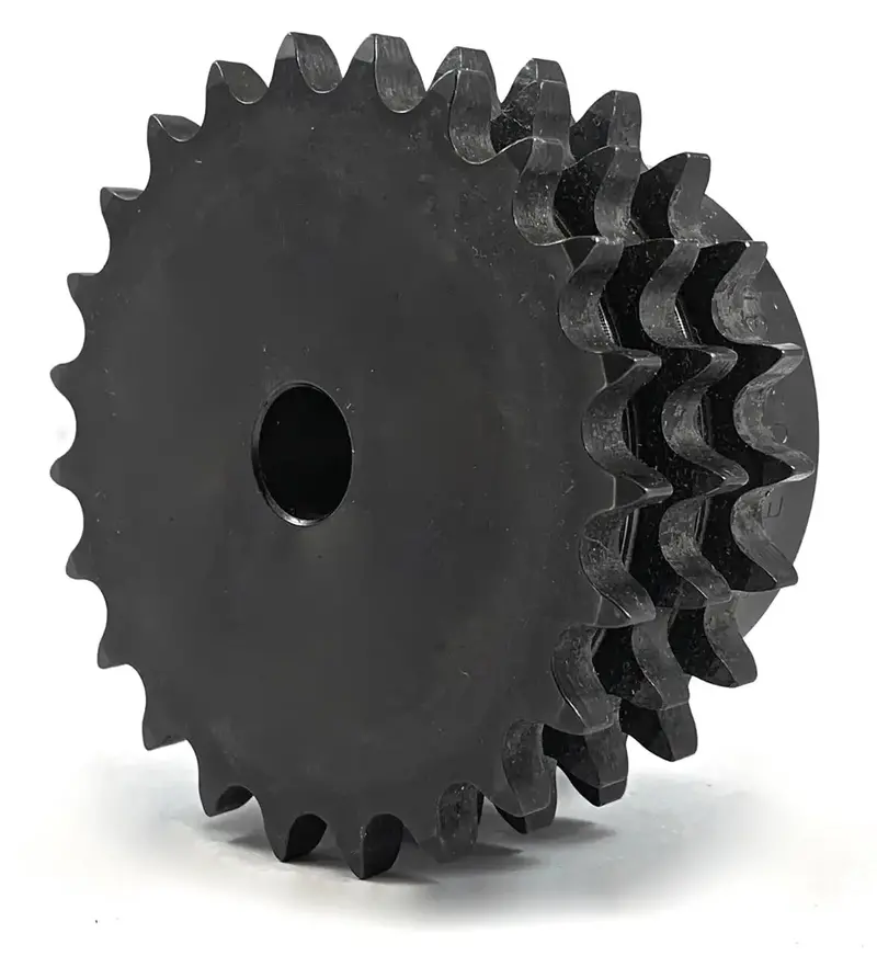 Triple E80B30 Sprocket Set – Three 80 Series Sprockets On Shared Shaft Mount 1