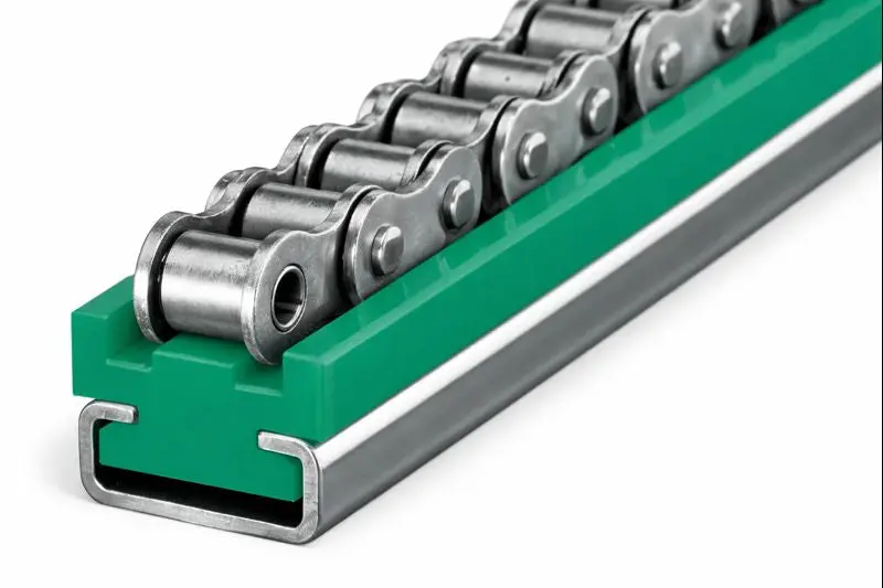 Type-Cts 085 Mounted Chain Guide For Conveyor Alignment 1